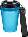 Travel drinking mug 350 ml Lush, light blue