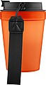 Travel drinking mug 350 ml Lush, orange