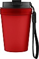 Travel drinking mug 350 ml Lush, red