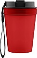 Travel drinking mug 350 ml Lush, red