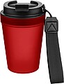Travel drinking mug 350 ml Lush, red