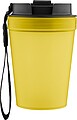 Travel drinking mug 350 ml Lush, yellow