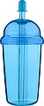 Travel drinking mug 500 ml Glow, light blue