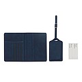 Travel set 2 pieces, navy blue