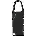 Traveler luggage lock, black