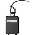 Traveler luggage tag, black