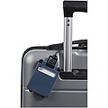 Traveler luggage tag, hale blue