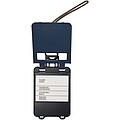 Traveler luggage tag, hale blue