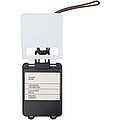 Traveler luggage tag, white