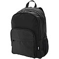Trend Plus 15” GRS recycled laptop backpack 20L, solid black