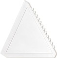 Triangular plastic ice scraperWhite