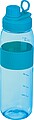 Tritan bottle with silicone grip, 750 ml, light blue