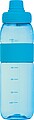 Tritan bottle with silicone grip, 750 ml, light blue