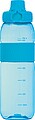 Tritan bottle with silicone grip, 750 ml, light blue