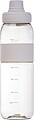 Tritan bottle with silicone grip, 750 ml, white