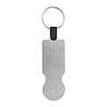 trolley coin keyring