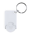 trolley coin keyring