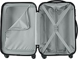 Trolley with four spinner wheels.White