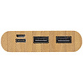 Tulda 10.000 mAh bamboo power bank