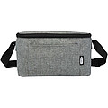 Tundra 6-can GRS RPET cooler bag 5L, heather grey