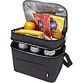 Tundra GRS RPET double compartments cooler bag 13L, heather charcoal