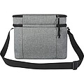Tundra GRS RPET double compartments cooler bag 13L, heather grey
