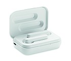 TWS earbuds with charging base