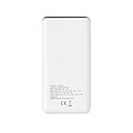 Ultra fast 10.000 mAh powerbank with PD, white