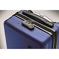 Underseat luggage trolley, royal blue