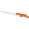 Unica recycled plastic ballpoint pen (blue ink), orange