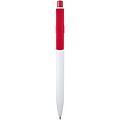 Unica recycled plastic ballpoint pen (blue ink), red