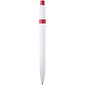 Unica recycled plastic ballpoint pen (blue ink), red
