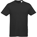 Unisex Heros T-shirt with short sleeves, black, XXS