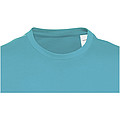 Unisex Heros T-shirt with short sleeves, turquoise, XXS