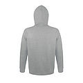 UNISEX HOODED SWEATSHIRT SNAKE, GREY MELANGE 2, L
