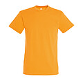 UNISEX ROUND COLLAR T-SHIRT REGENT, APRICOT, S