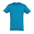 UNISEX ROUND COLLAR T-SHIRT REGENT, AQUA, XS