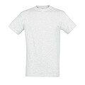 UNISEX ROUND COLLAR T-SHIRT REGENT, ASH, 3XL