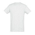 UNISEX ROUND COLLAR T-SHIRT REGENT, ASH, 3XL