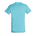 UNISEX ROUND COLLAR T-SHIRT REGENT, ATOLL BLUE, M