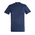 UNISEX ROUND COLLAR T-SHIRT REGENT, DENIM, XL