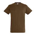 UNISEX ROUND COLLAR T-SHIRT REGENT, EARTH, L