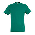 UNISEX ROUND COLLAR T-SHIRT REGENT, EMERALD, L