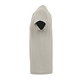 UNISEX ROUND COLLAR T-SHIRT REGENT, LIGHT GREY, L