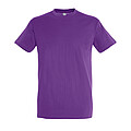 UNISEX ROUND COLLAR T-SHIRT REGENT, LIGHT PURPLE, L