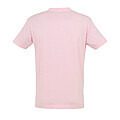 UNISEX ROUND COLLAR T-SHIRT REGENT, MEDIUM PINK, L