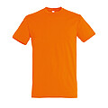 UNISEX ROUND COLLAR T-SHIRT REGENT, ORANGE, XXL