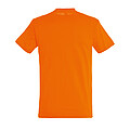 UNISEX ROUND COLLAR T-SHIRT REGENT, ORANGE, XXL