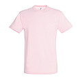 UNISEX ROUND COLLAR T-SHIRT REGENT, PALE PINK, L