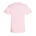 UNISEX ROUND COLLAR T-SHIRT REGENT, PALE PINK, L